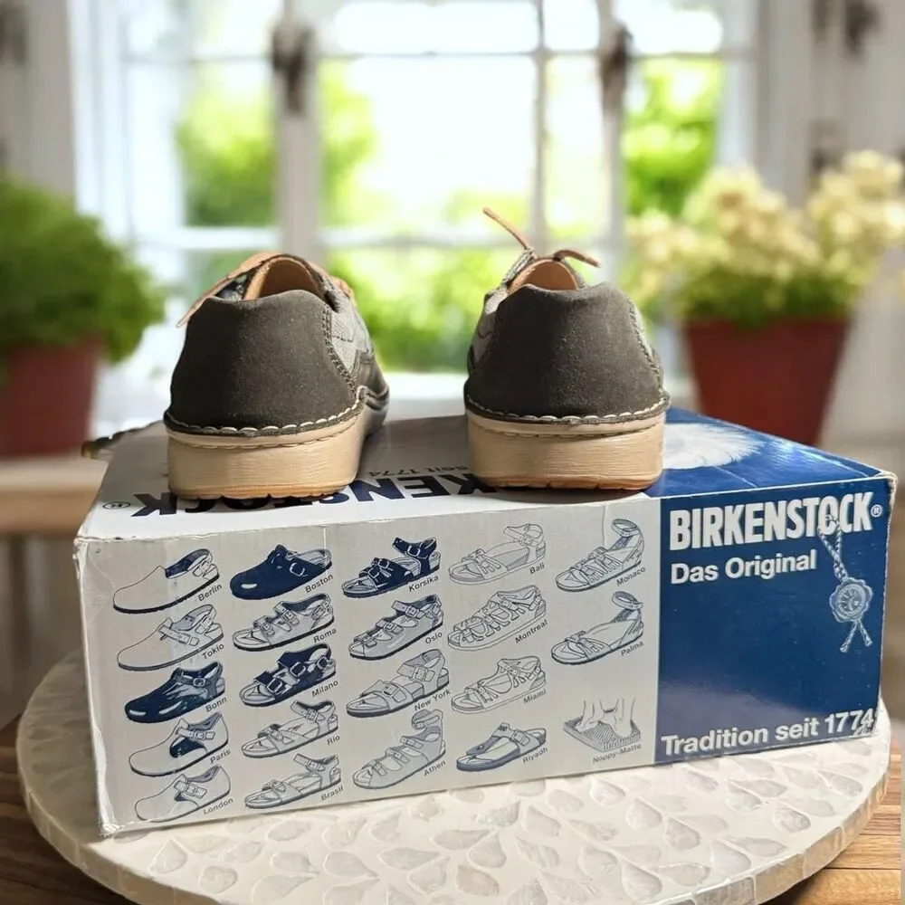 Birkenstock Memphis Lace-Up Leather Suede Oxford Boot EU 36 Regular Fit – New in - Picture 9 of 11